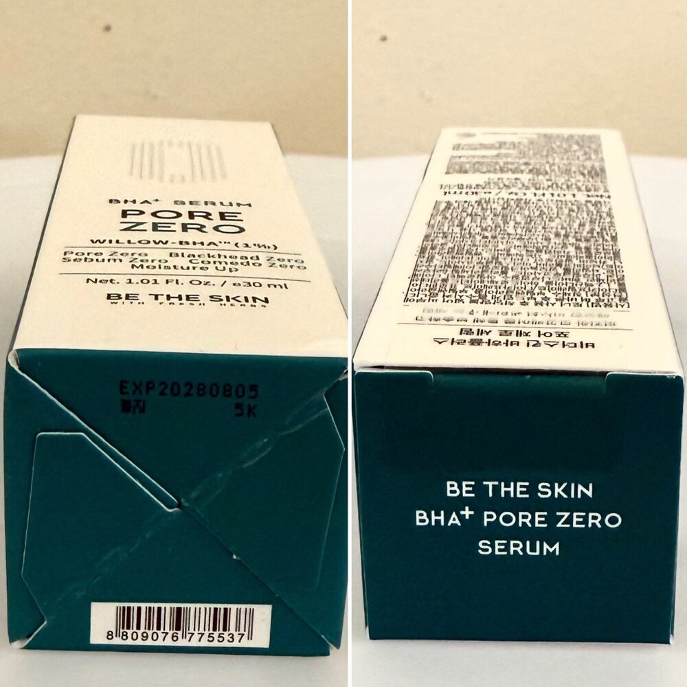 Be The Skin BHA Plus Pore Zero Serum Willow BHA 1 Percent 30 ml K Beauty - Picture 4 of 8
